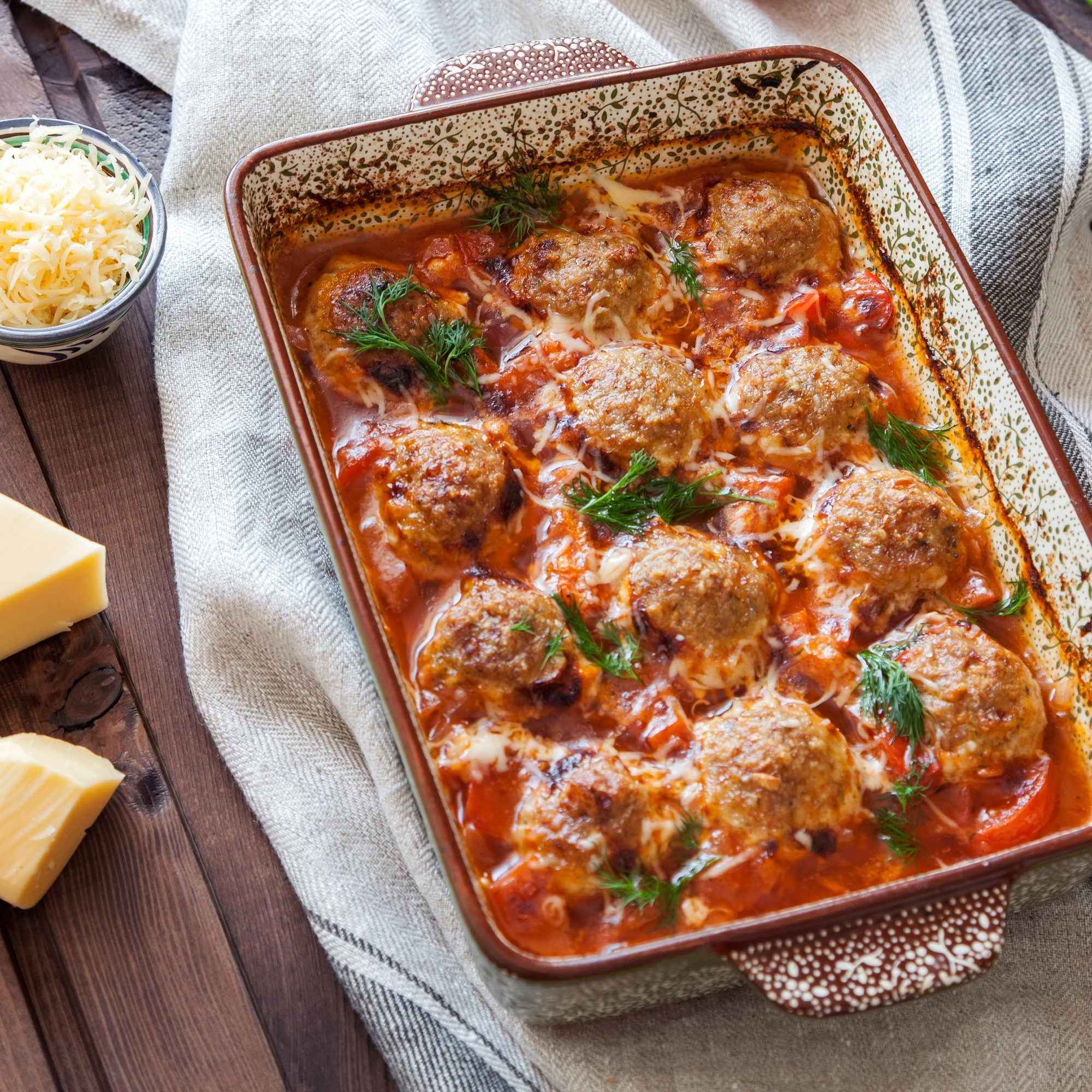 Sausage Parmesan or Meatball Parmesan
