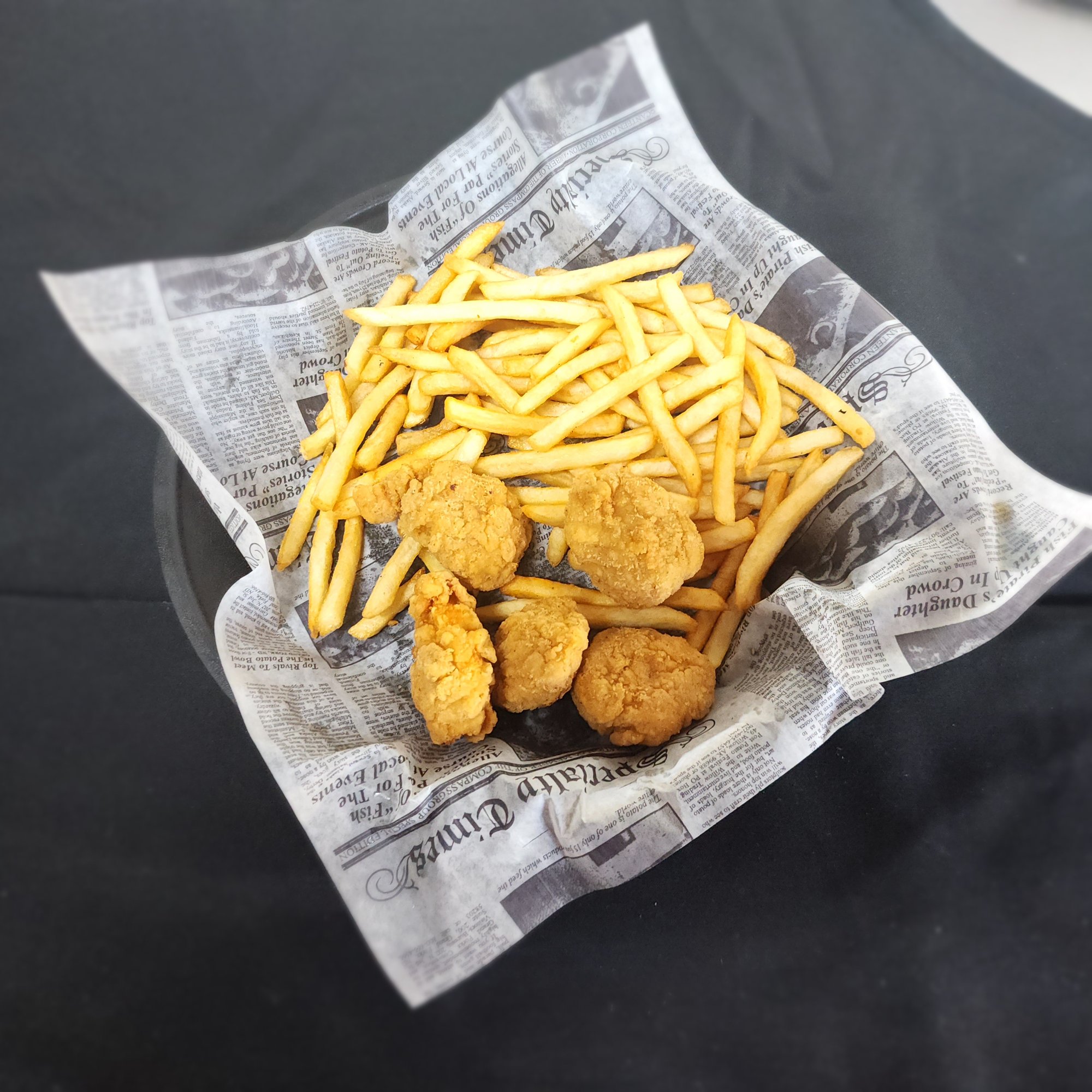 Chicken Nuggets with Fries
