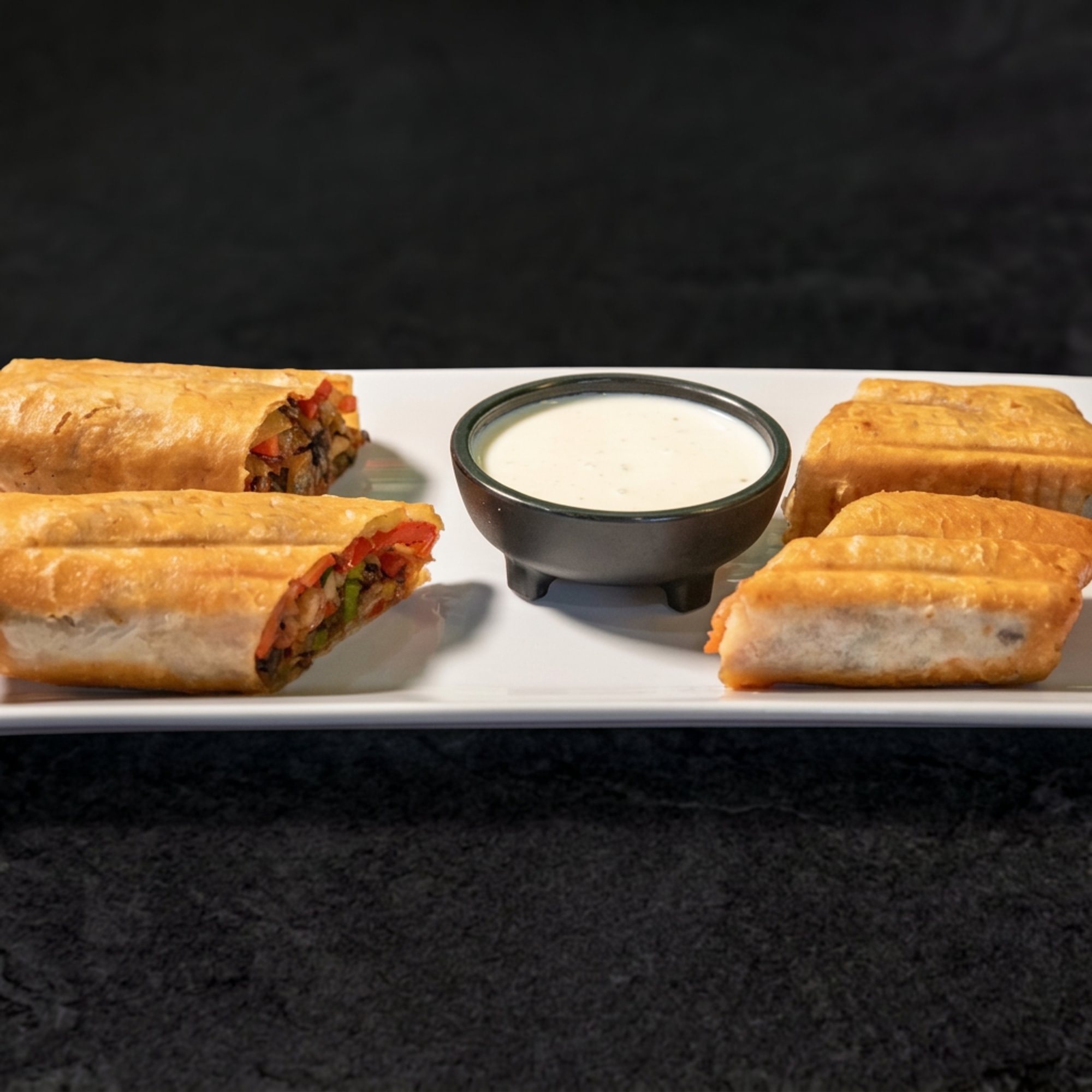 Veggie Chimichangas