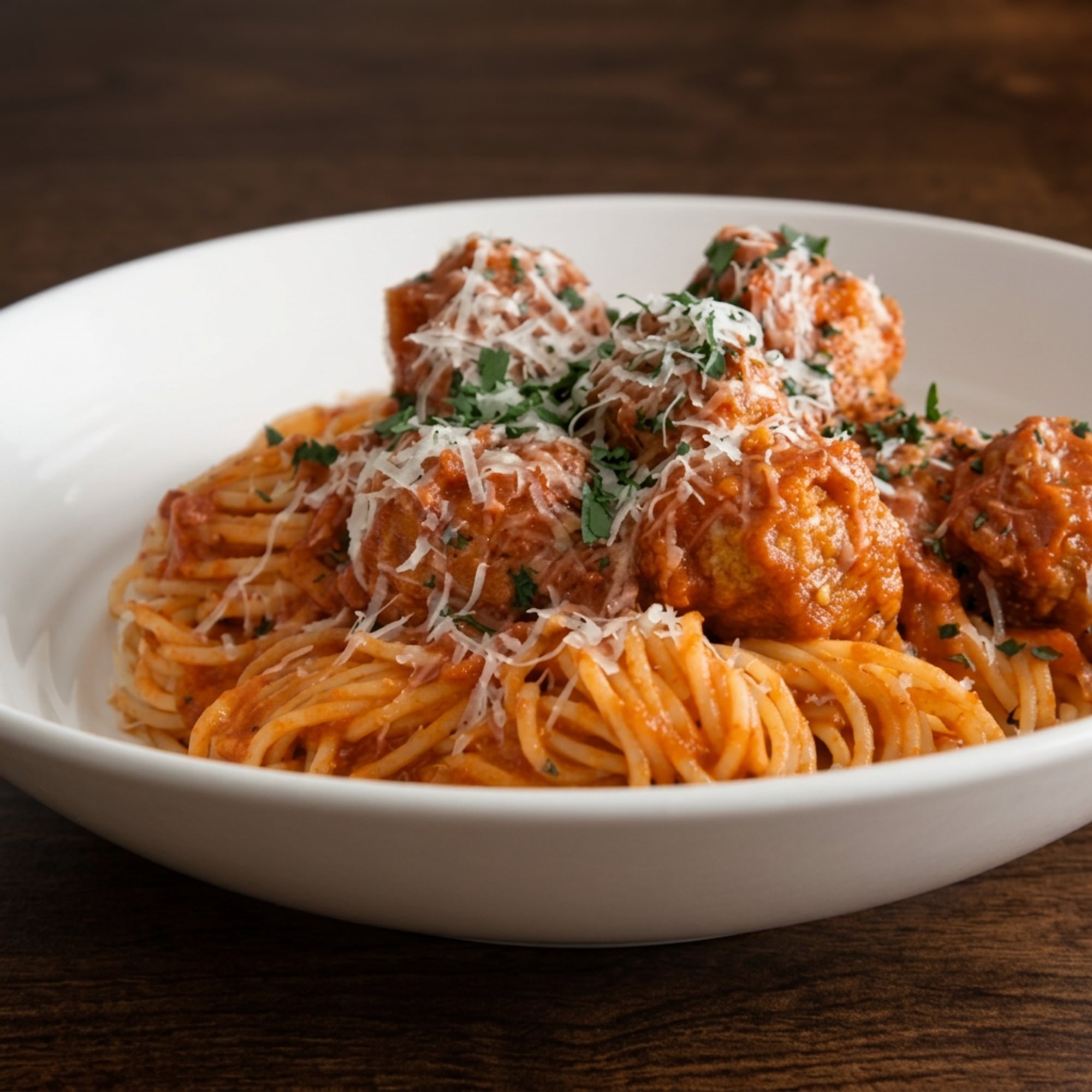 Spaghetti Meatballs