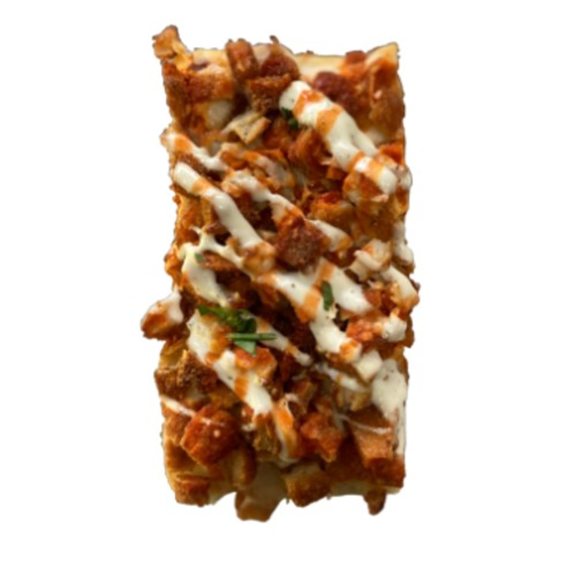 1/2 Square Buffalo Chicken Pie