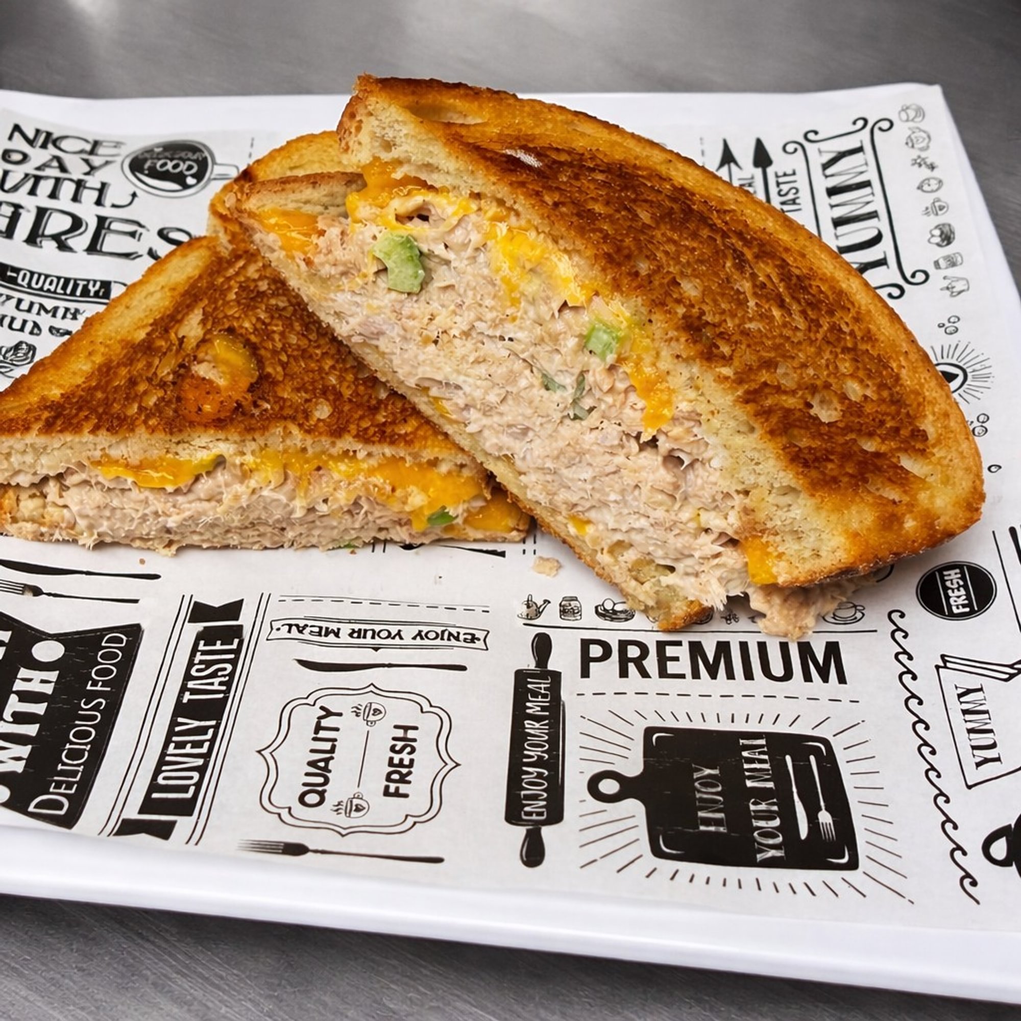 Tuna Melt Sandwich