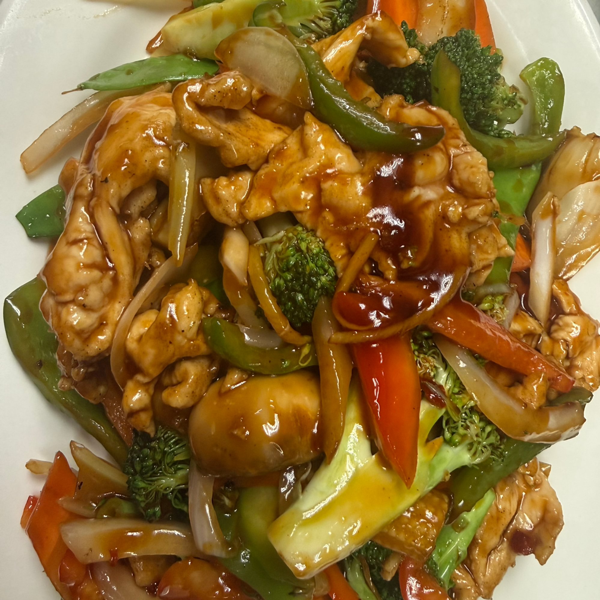 Chicken in Garlic Sauce