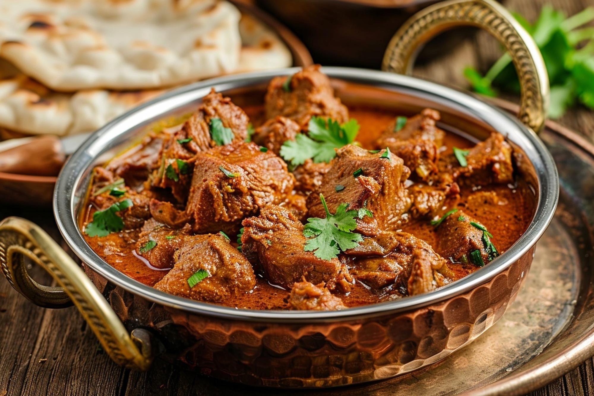 Kadai Goat Curry