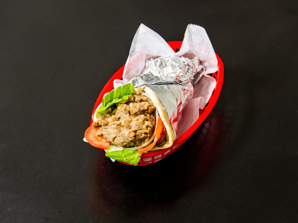 Mujadara Wrap