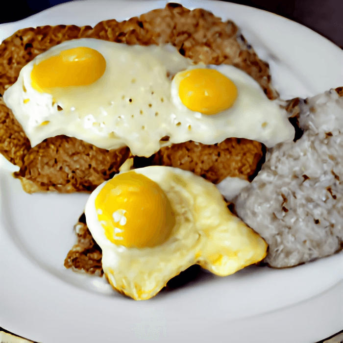 Country-Fried Steak & Eggs