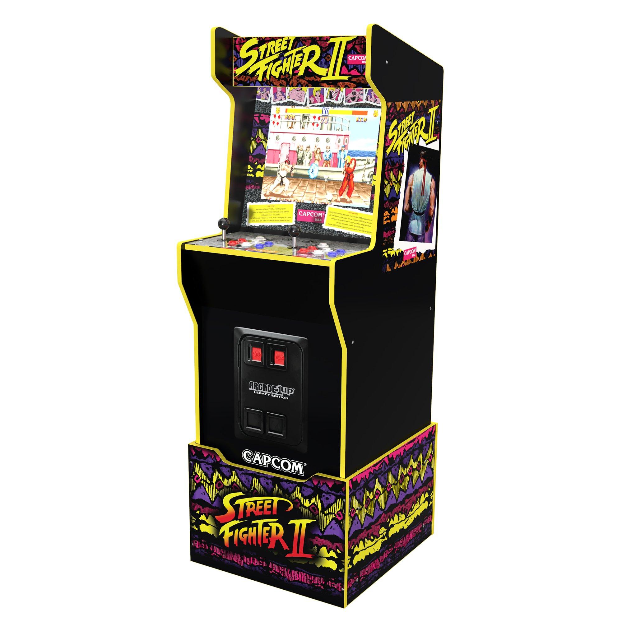 Streetfighter Arcade Game with Riser