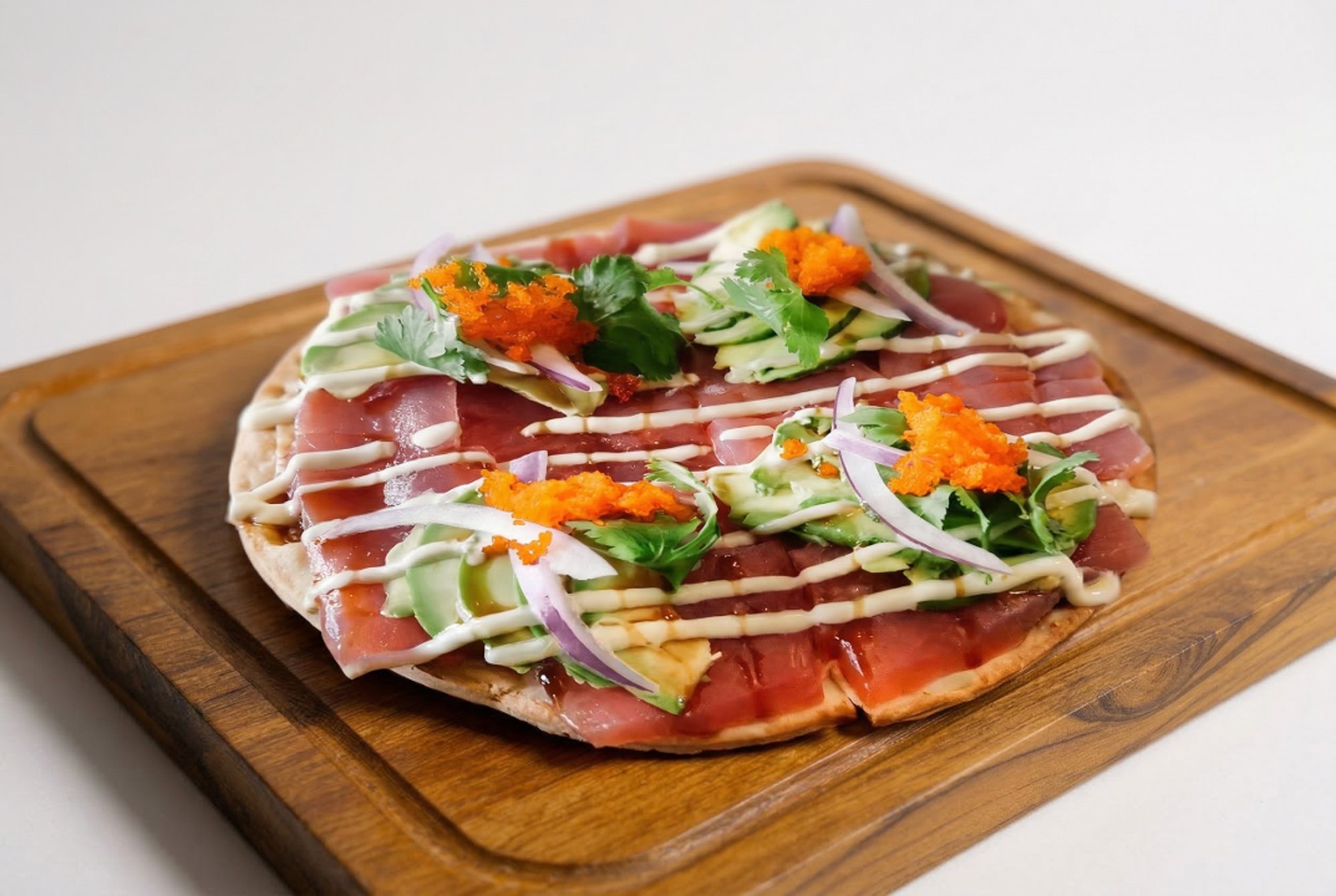 Ahi Tuna Pizza