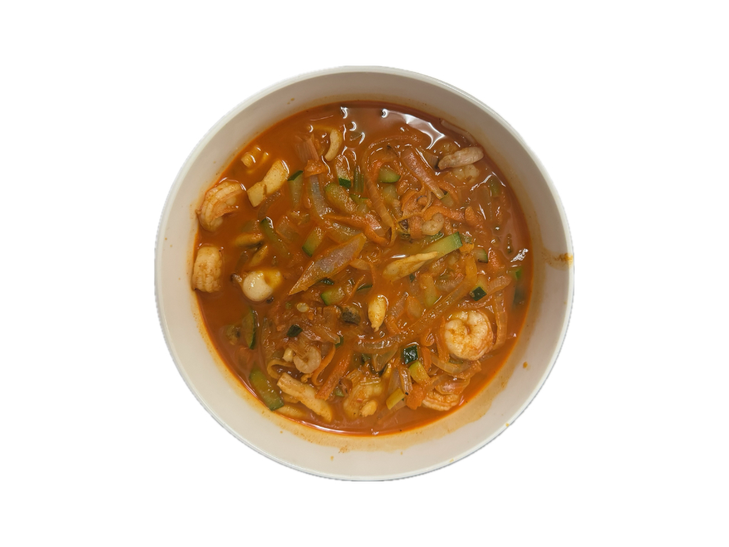 Jjampong Noodle Soup