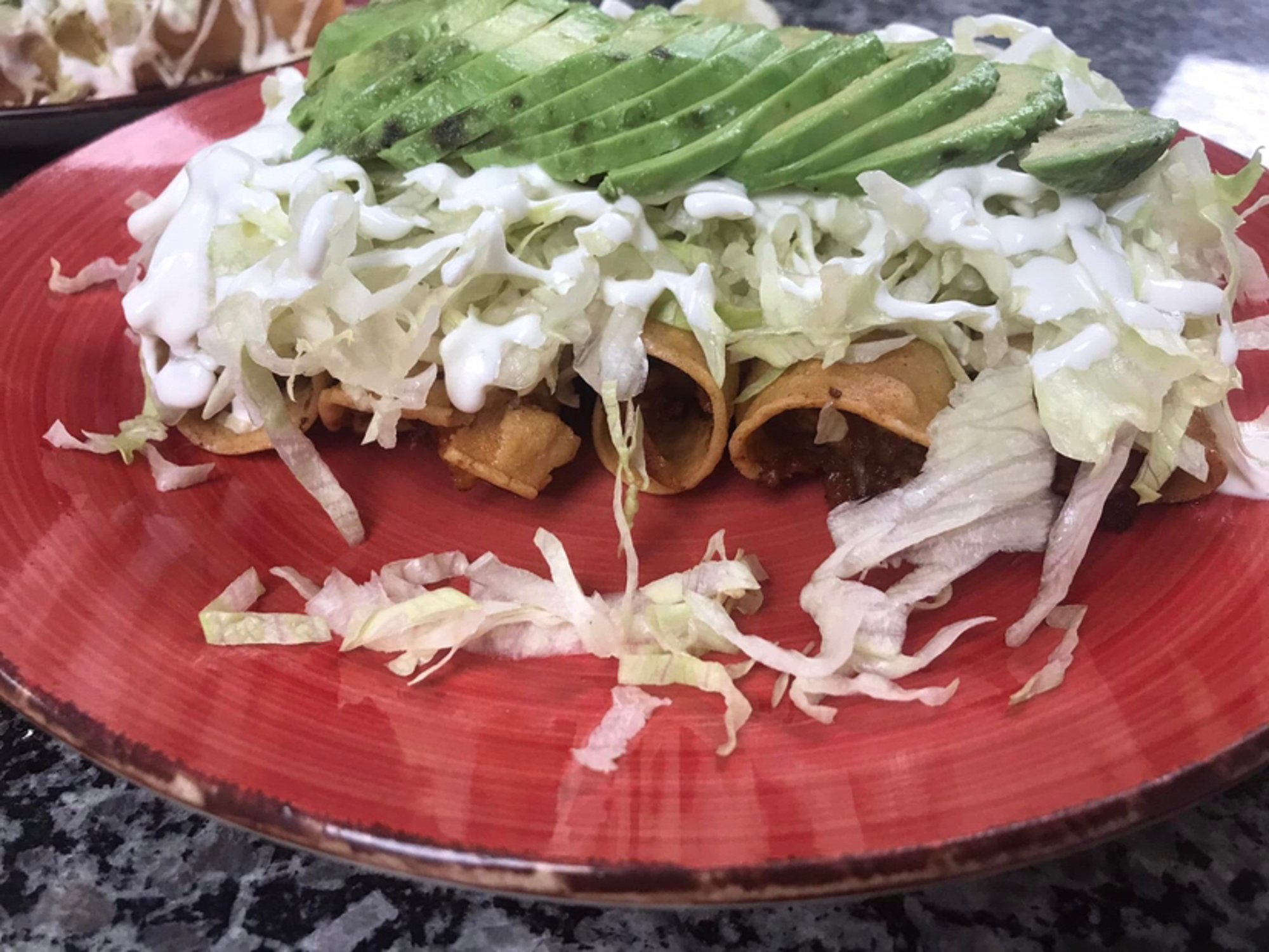 Flautas Platter
