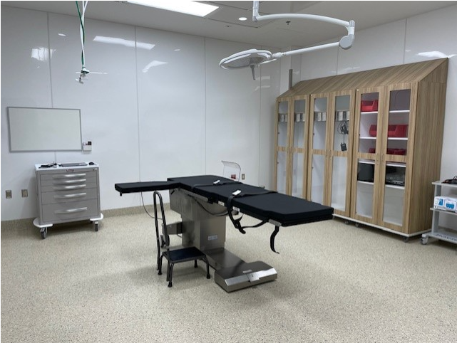 An inside view of Azura Surgery Center Lowry