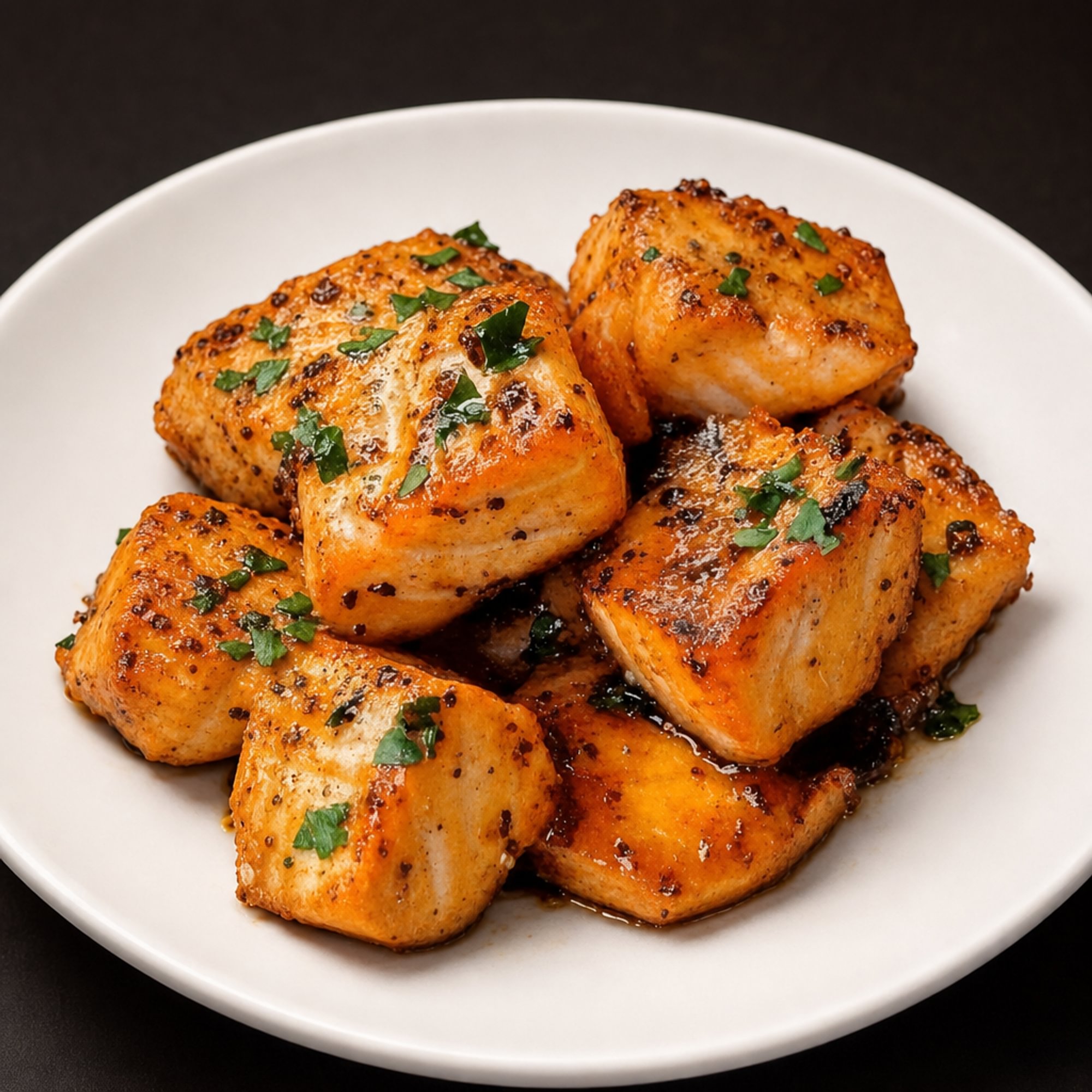 Salmon Kabab Plate