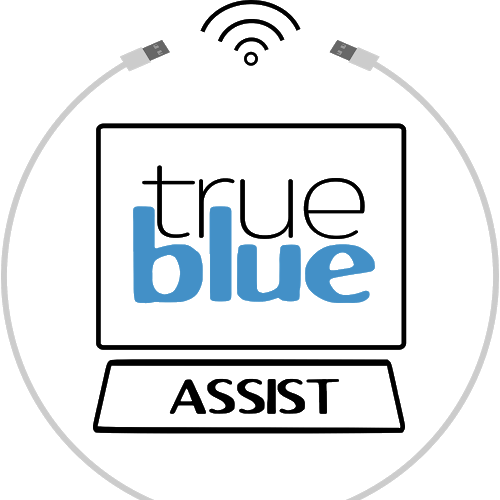 True Blue Assist Logo