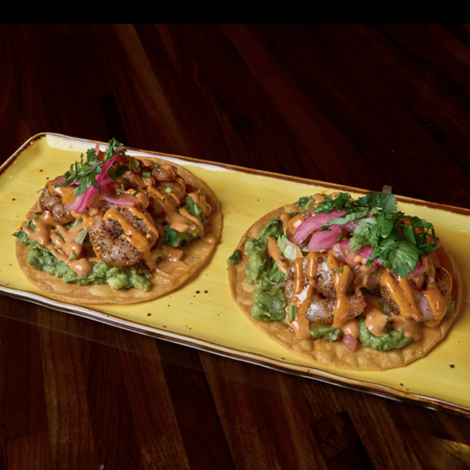 Tostadas de Camarón