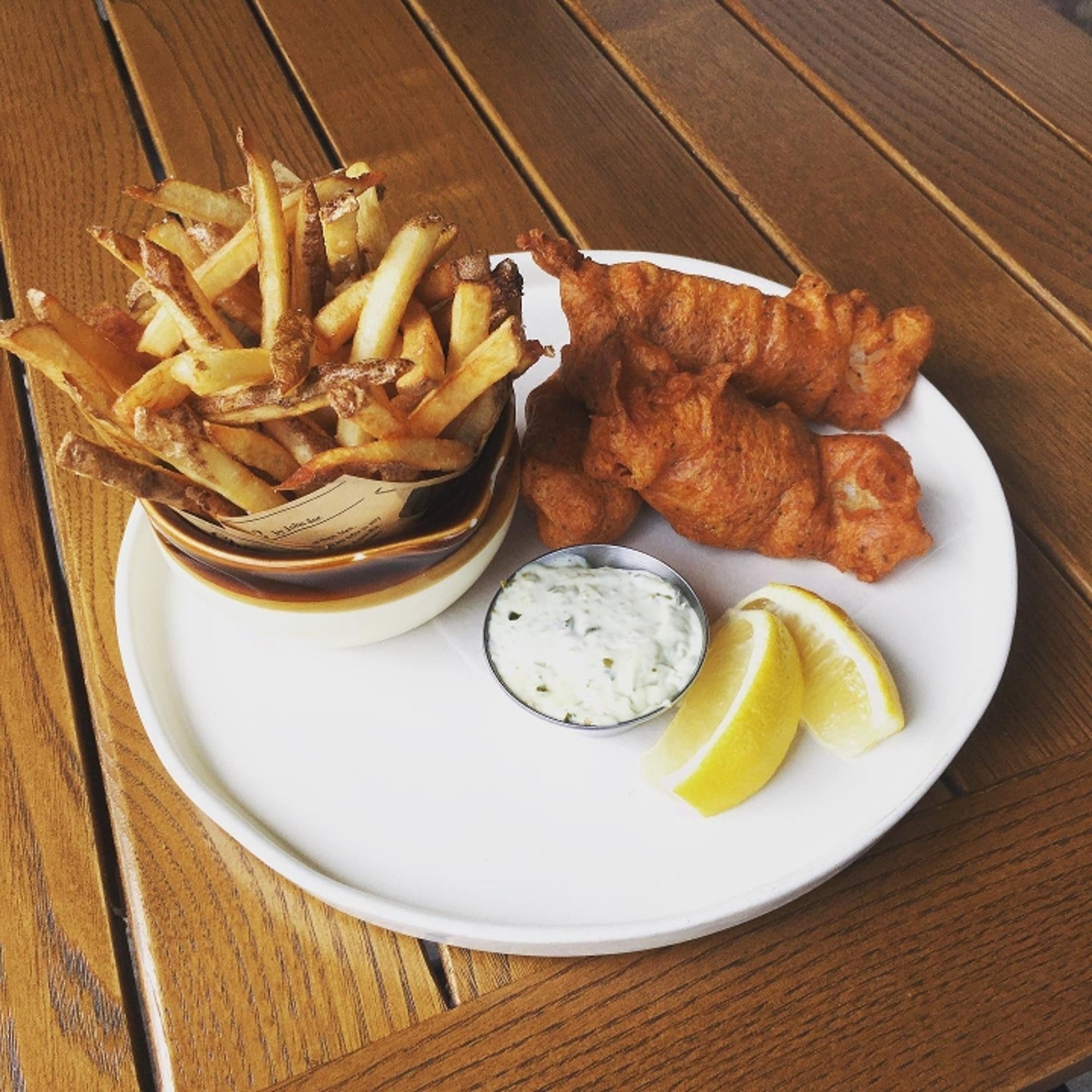 Beer Battered Fish & Chips