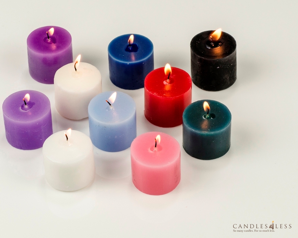 Do White Candles Burn Faster Than Colored Candles?