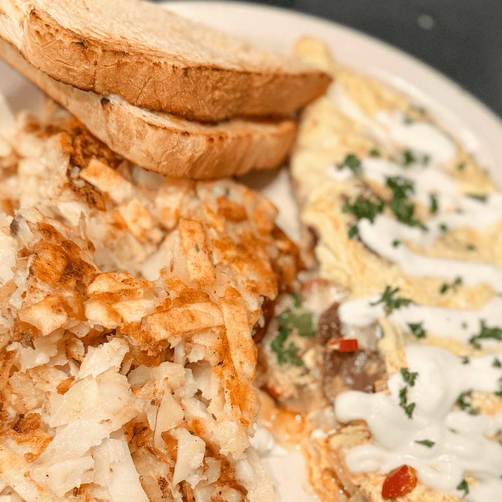 Steak Fajita Omelette