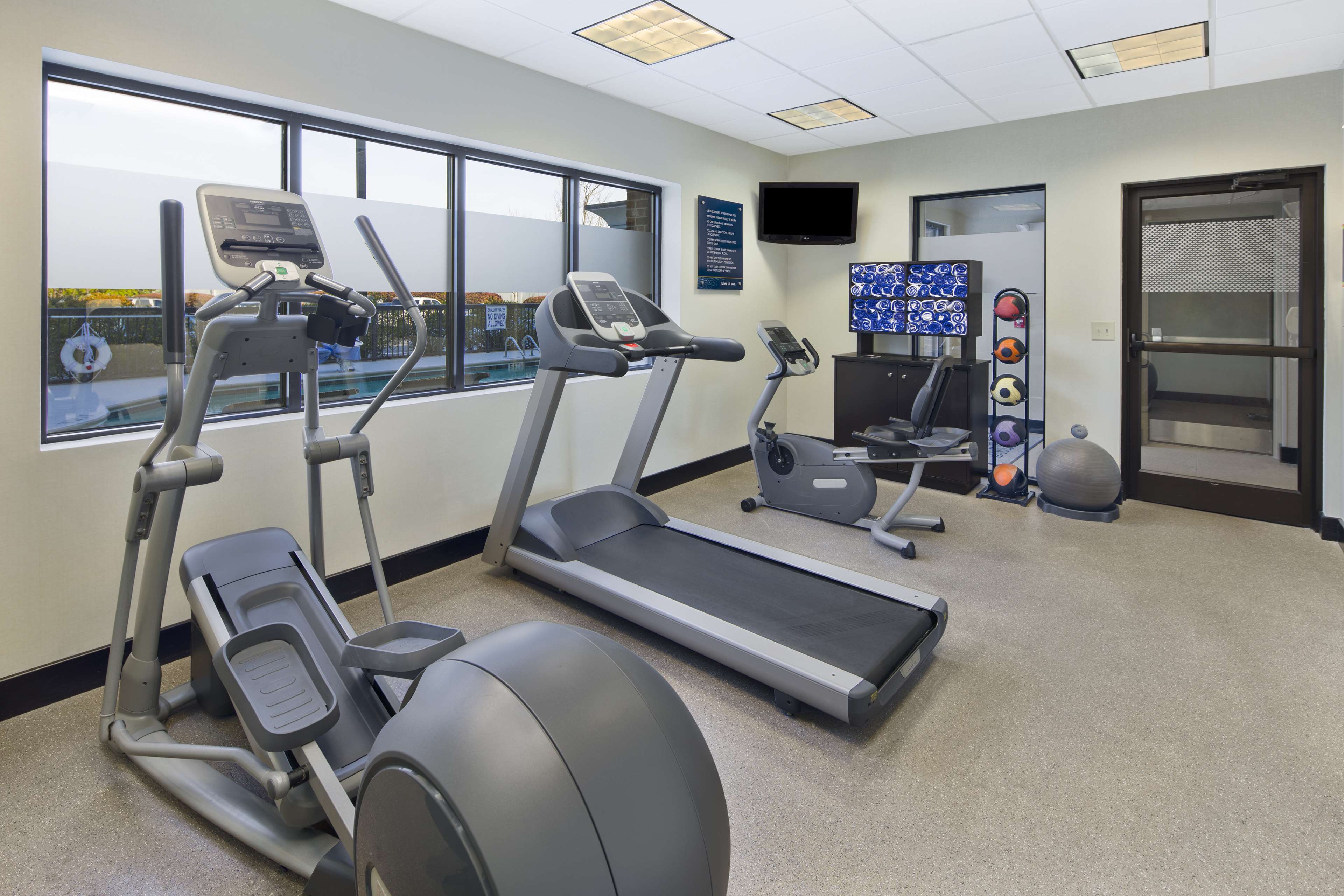 Health club  fitness center  gym