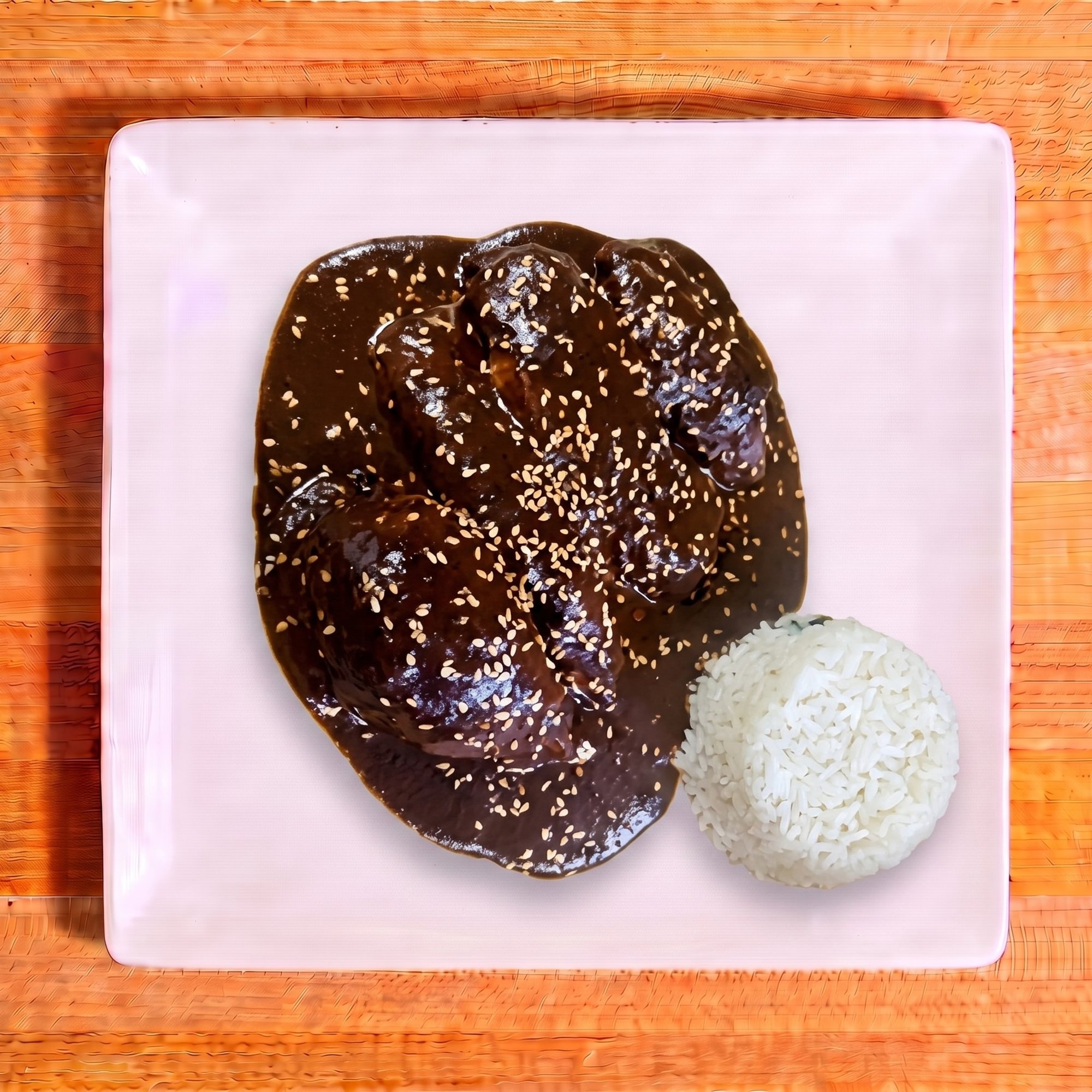 Pollo Mole Poblano (Chicken in Mole Poblano)