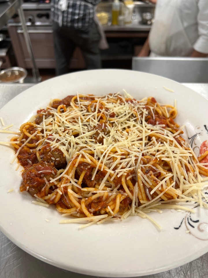 Spaghetti Marinara Lunch