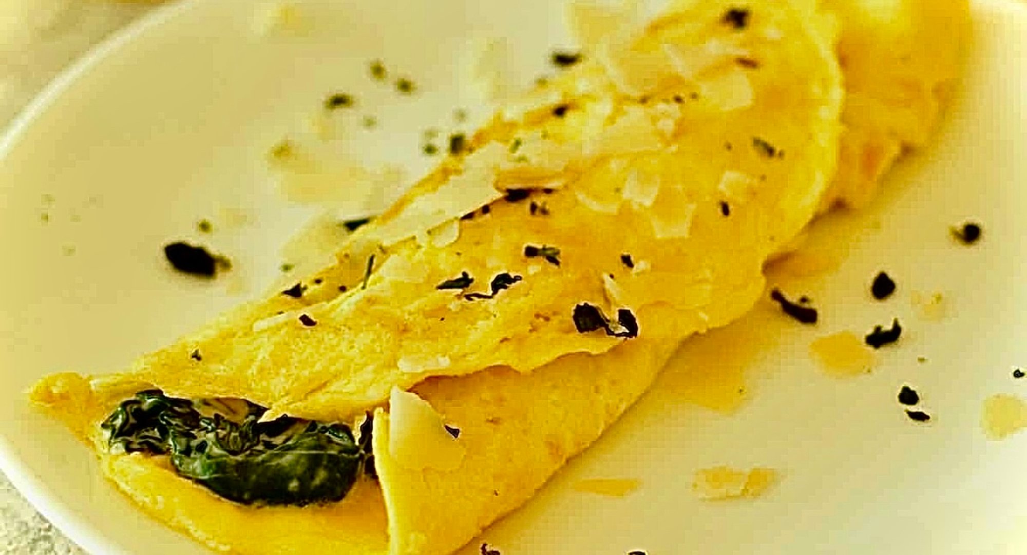 Spinach Omelette