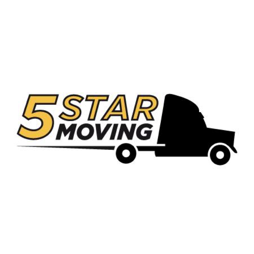 5 Star Moving Logo