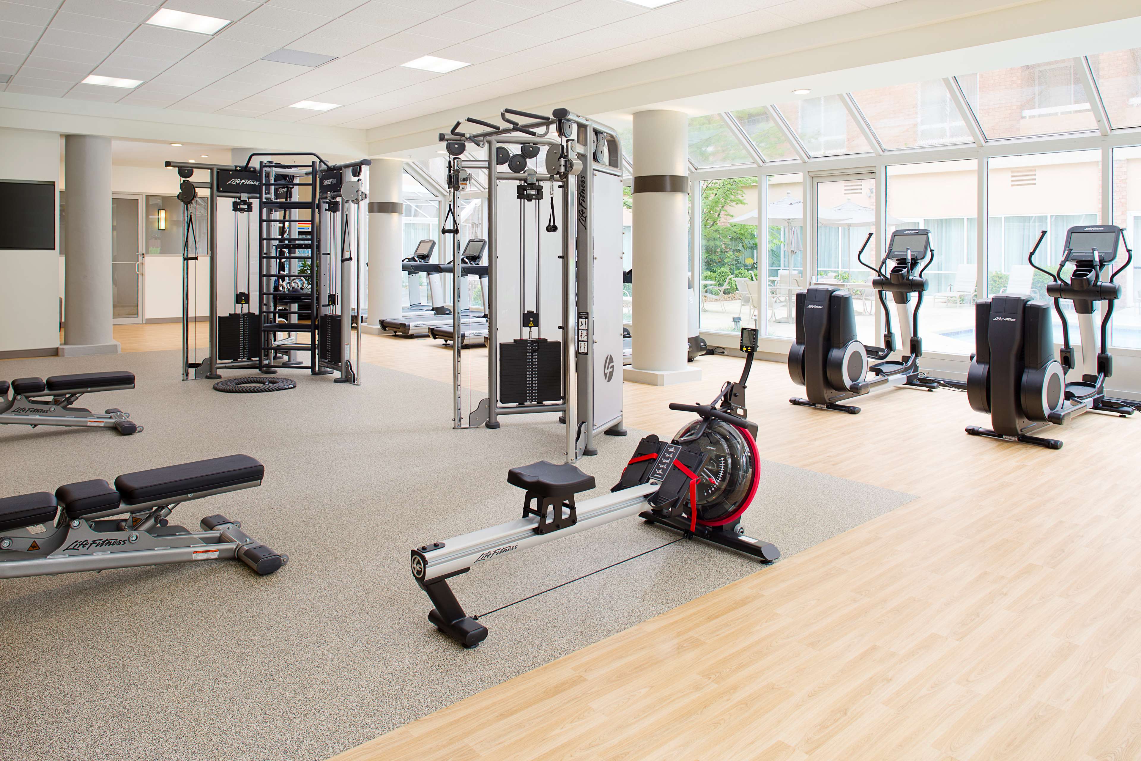 Health club  fitness center  gym