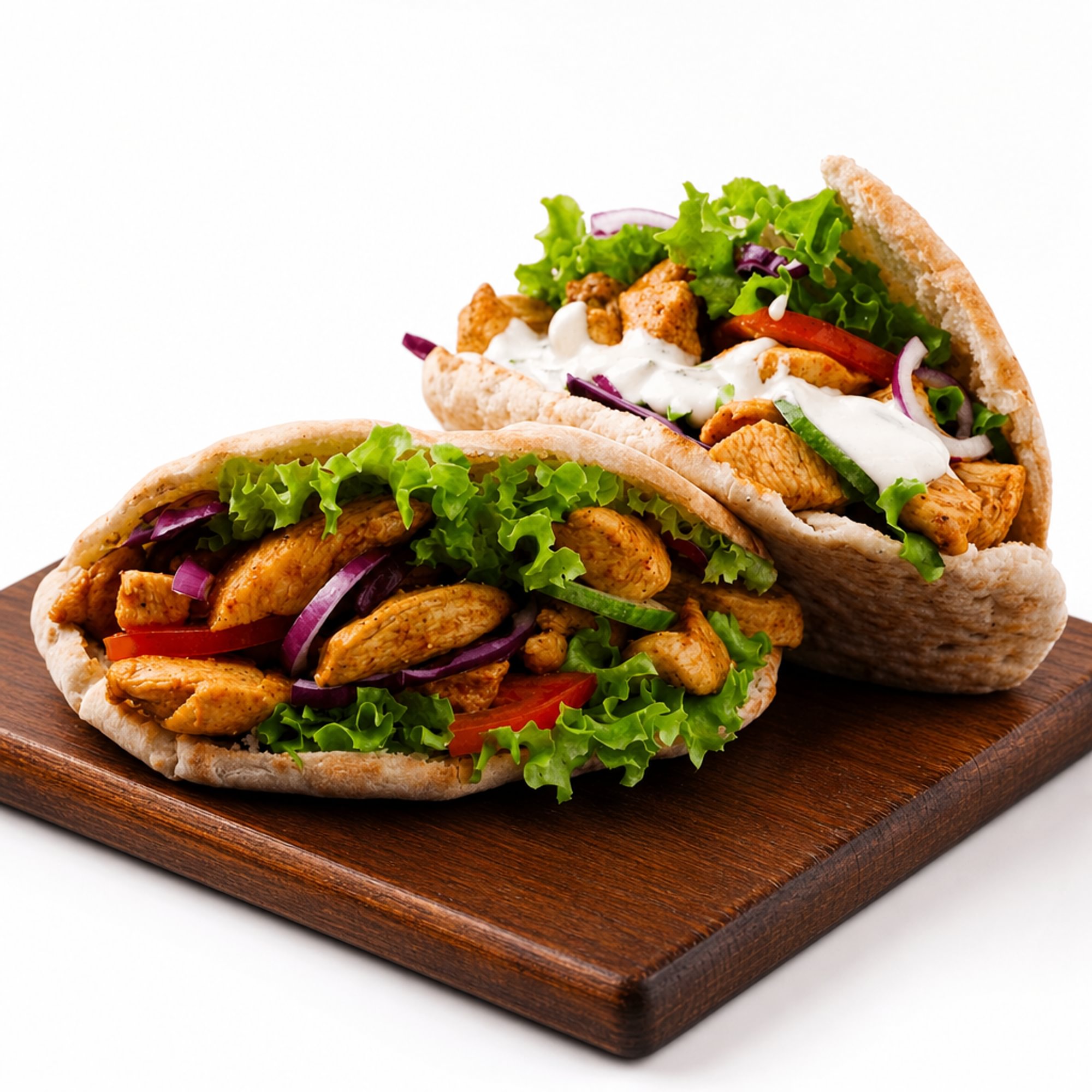 Chicken Gyro on Pita