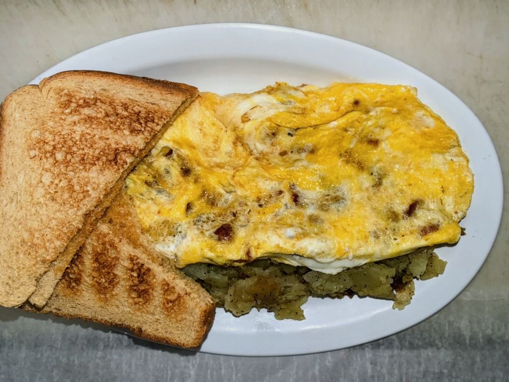 Bacon Cheese Omelette