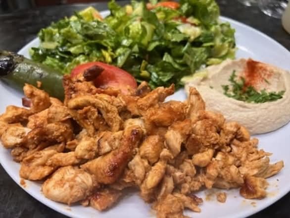 Plate Chicken Shawarma