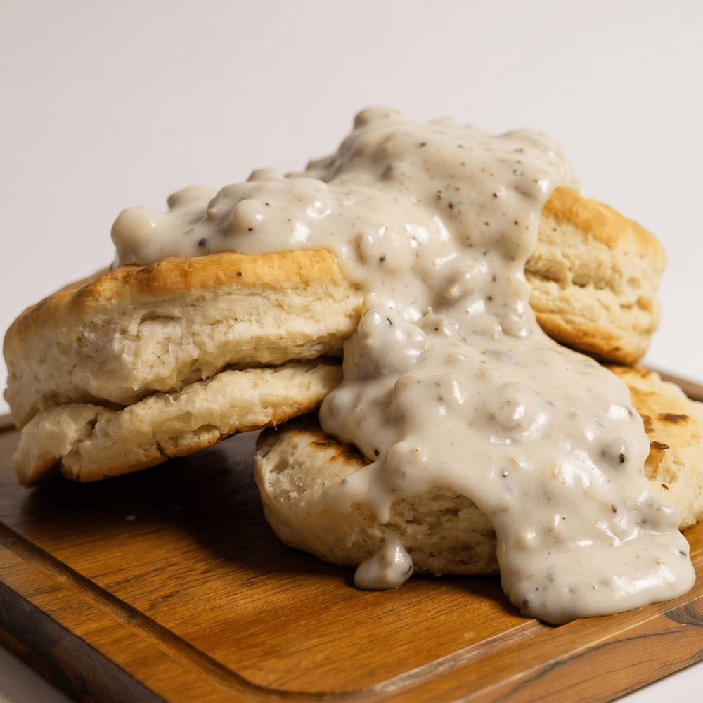 Double Biscuits and Gravy