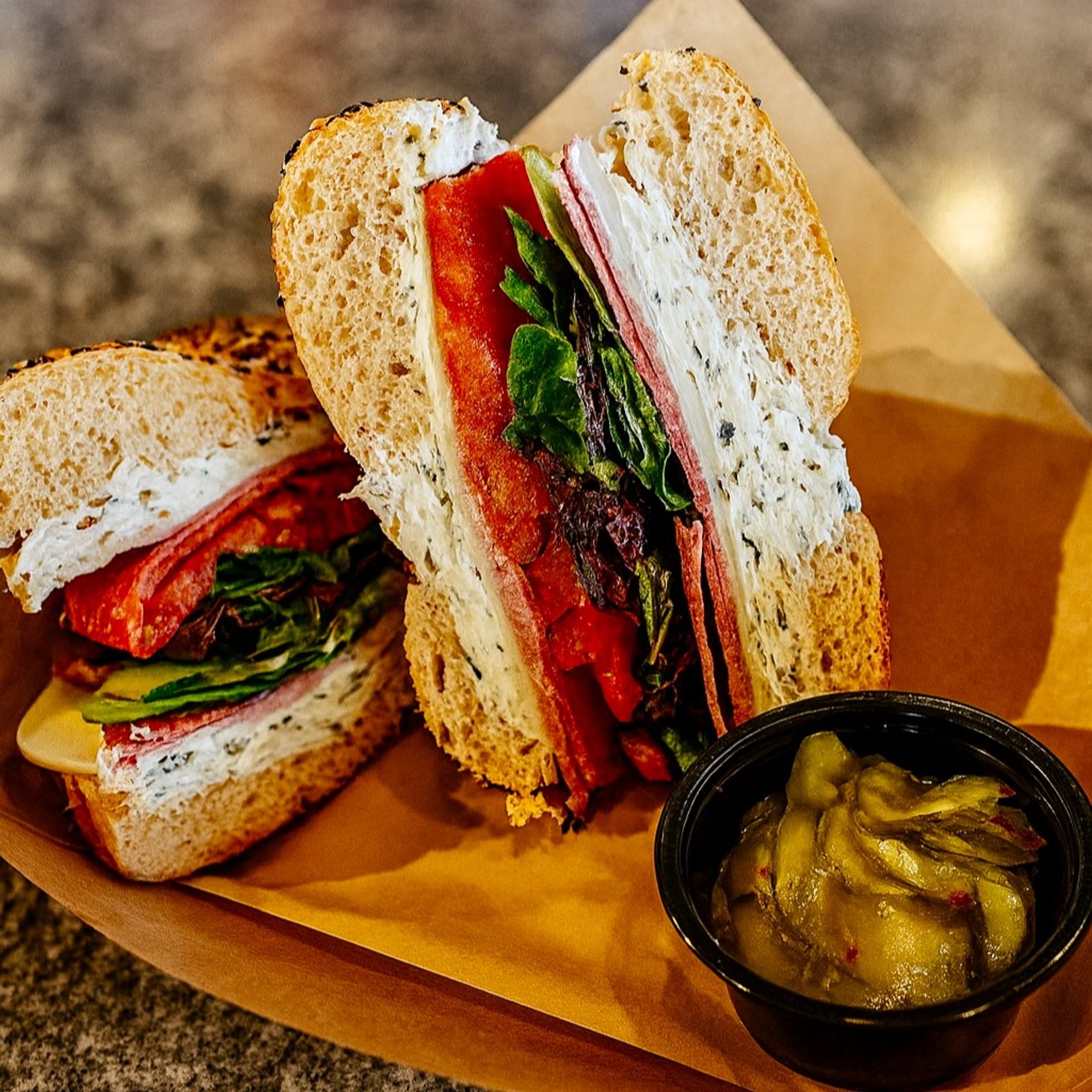 Charcuterie Stack Sandwich