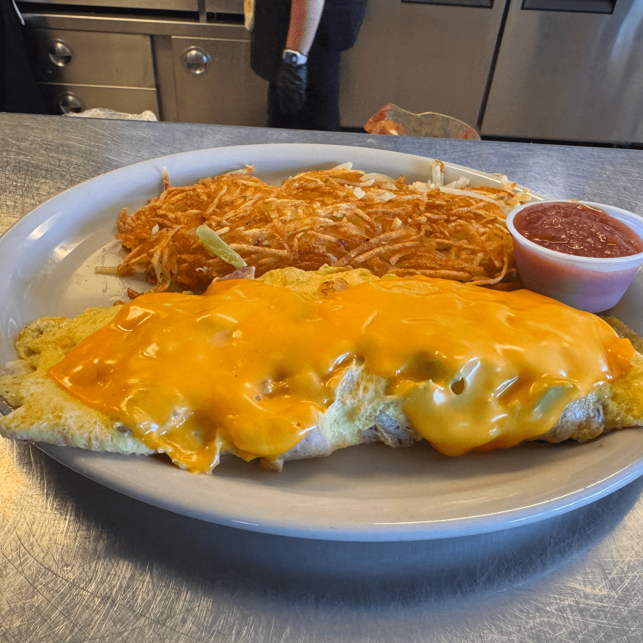Three Cheese Omelette