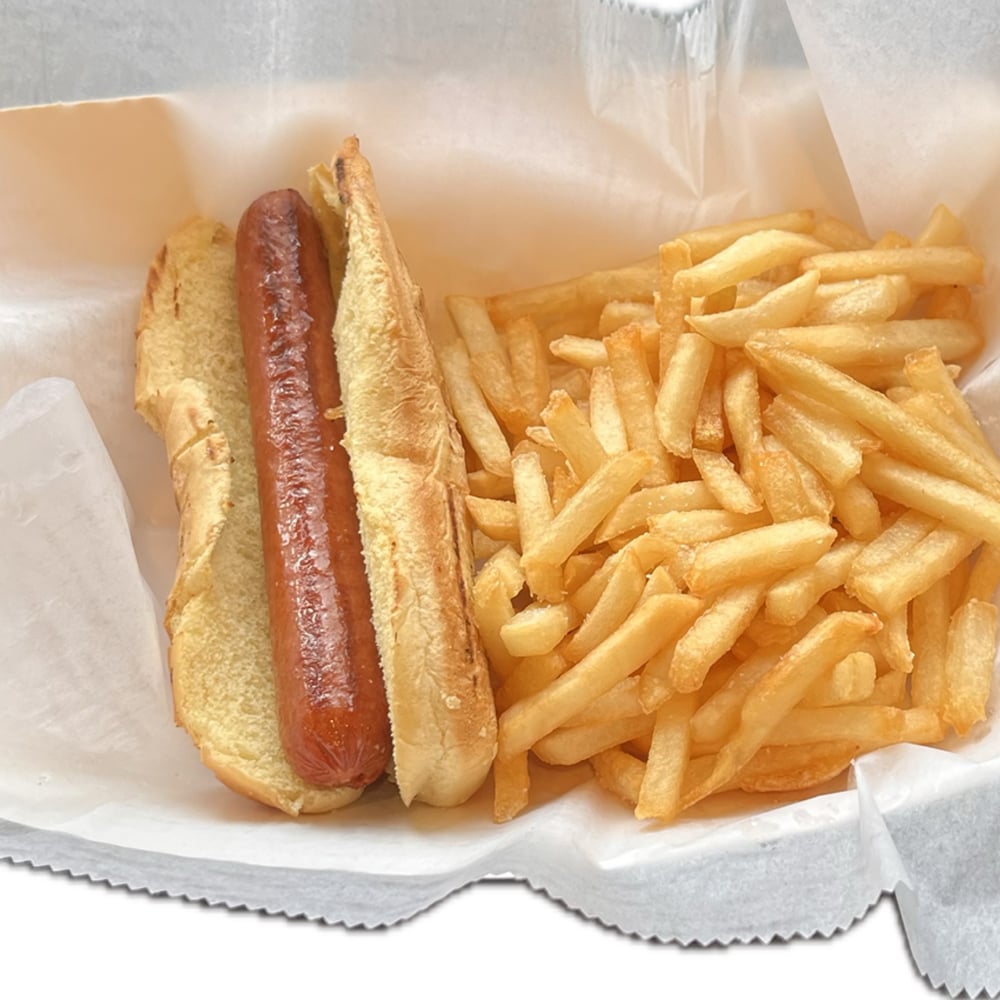 Kids Kosher Hot Dog with Fries