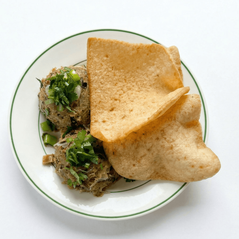 Plated Steamed Beef/Bò Cha Dùm