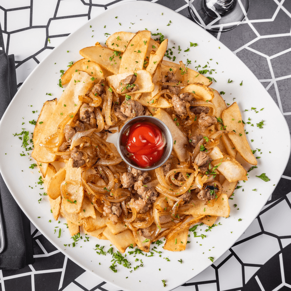 BEEF & CHIPS