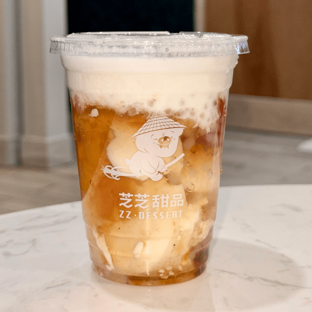 Milk Pudding Peach Gum Sago