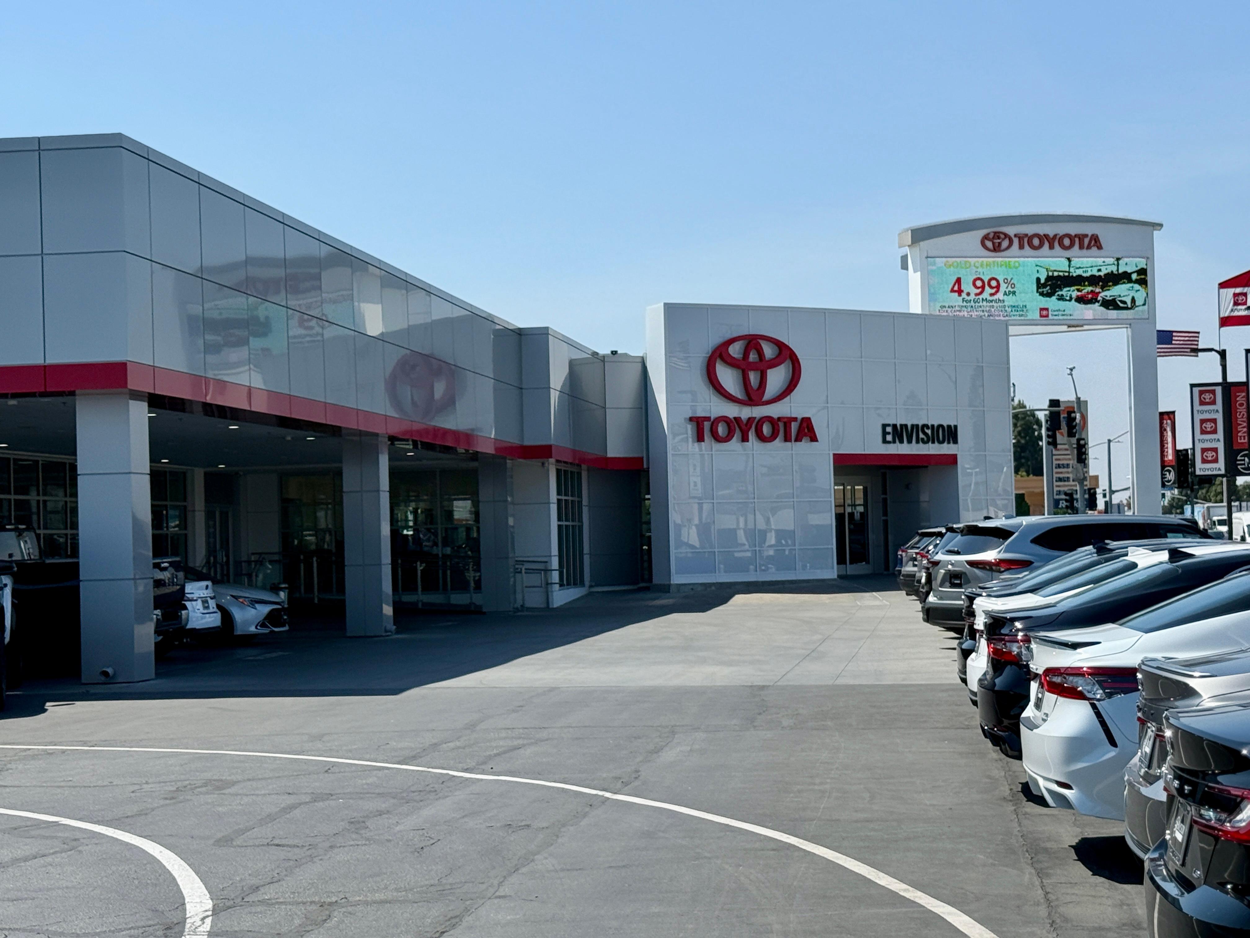 Envision Norwalk Toyota | Sales Showroom Image