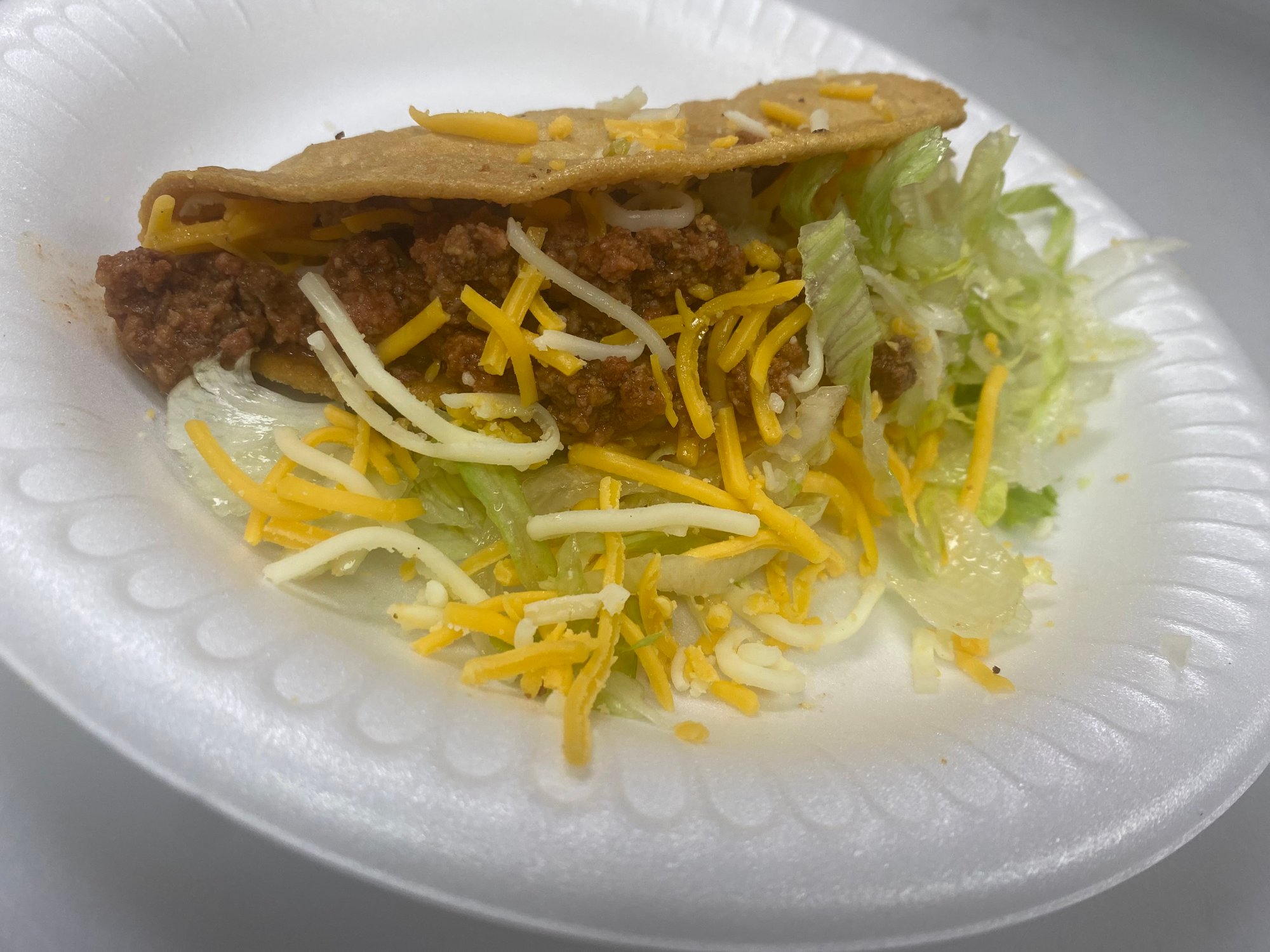 Hard Shell Ground Beef Taco