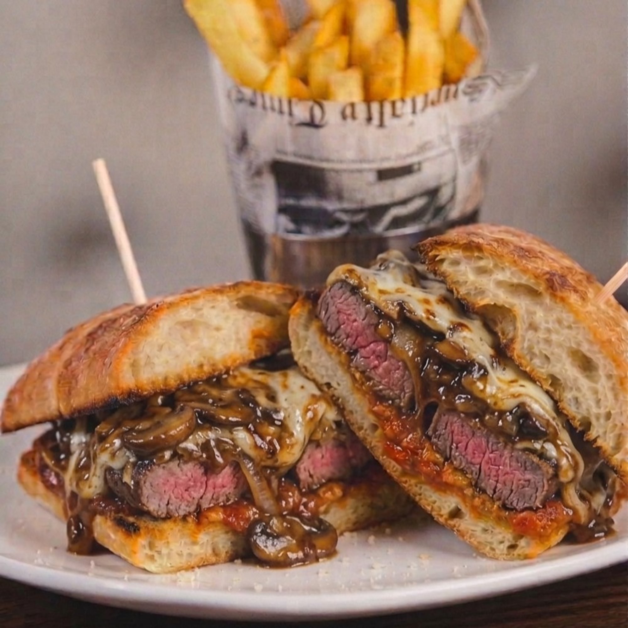 Overloaded Cheese Filet.