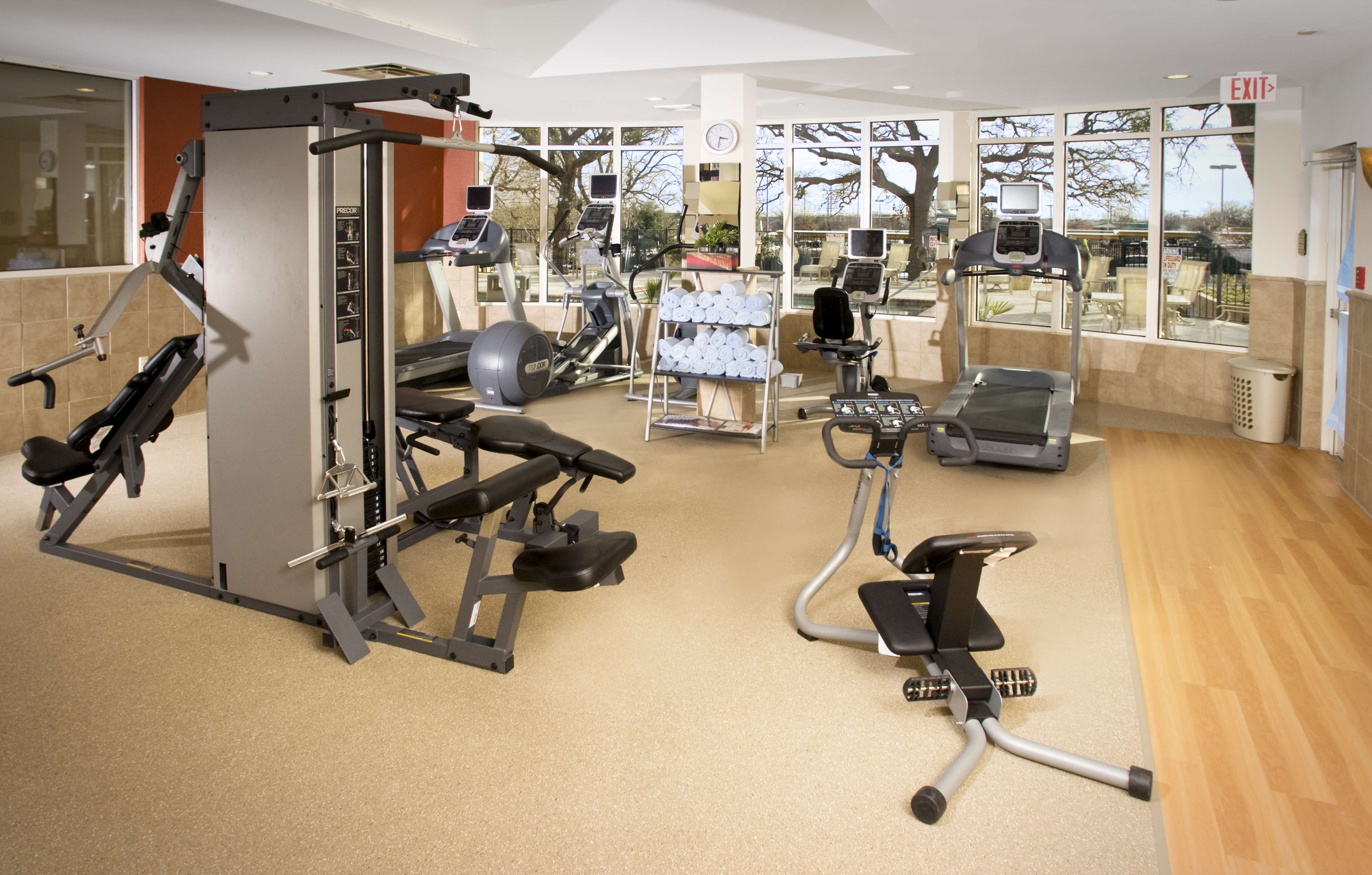 Health club  fitness center  gym