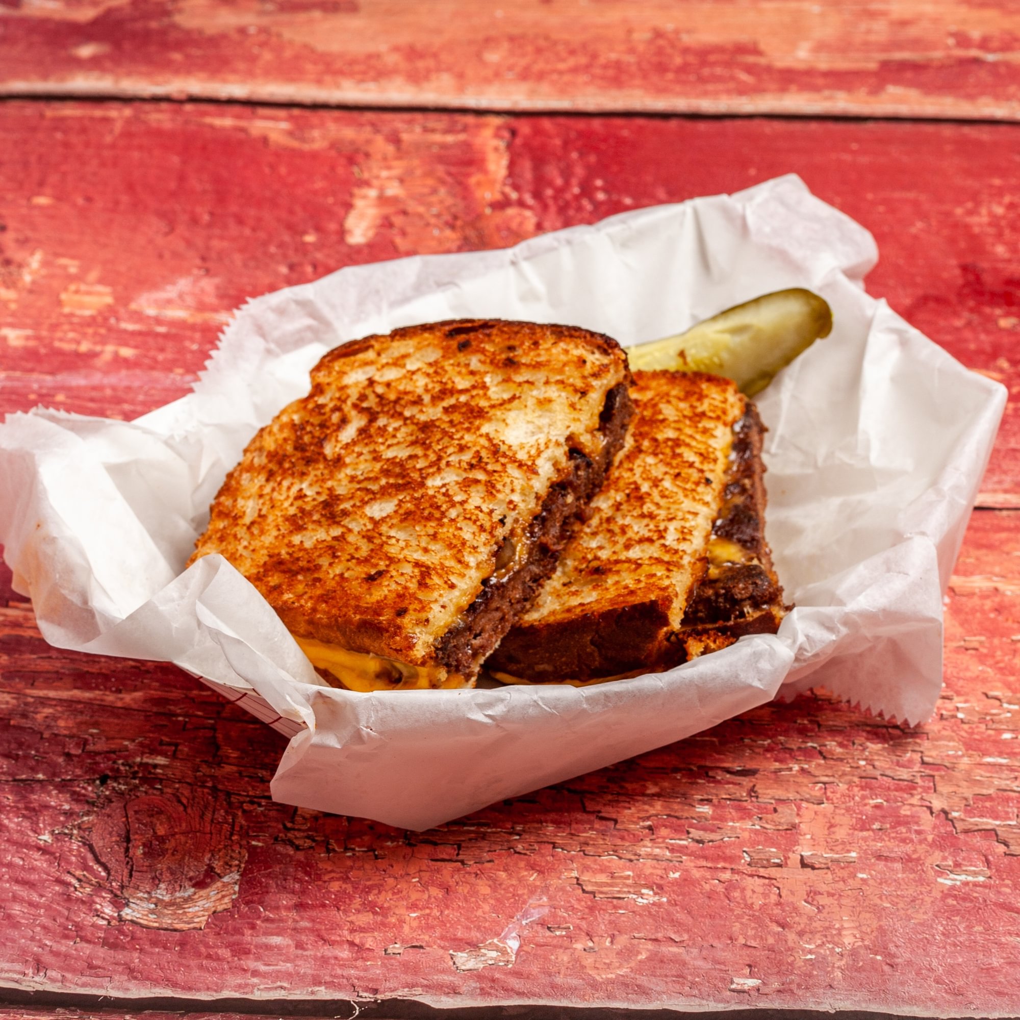 Stuffed Patty Melt