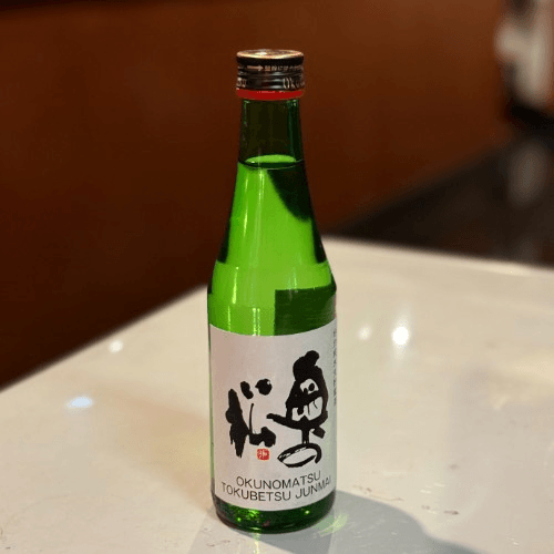 Okunomatsu Tokubetsu (junmai namachozo shu)