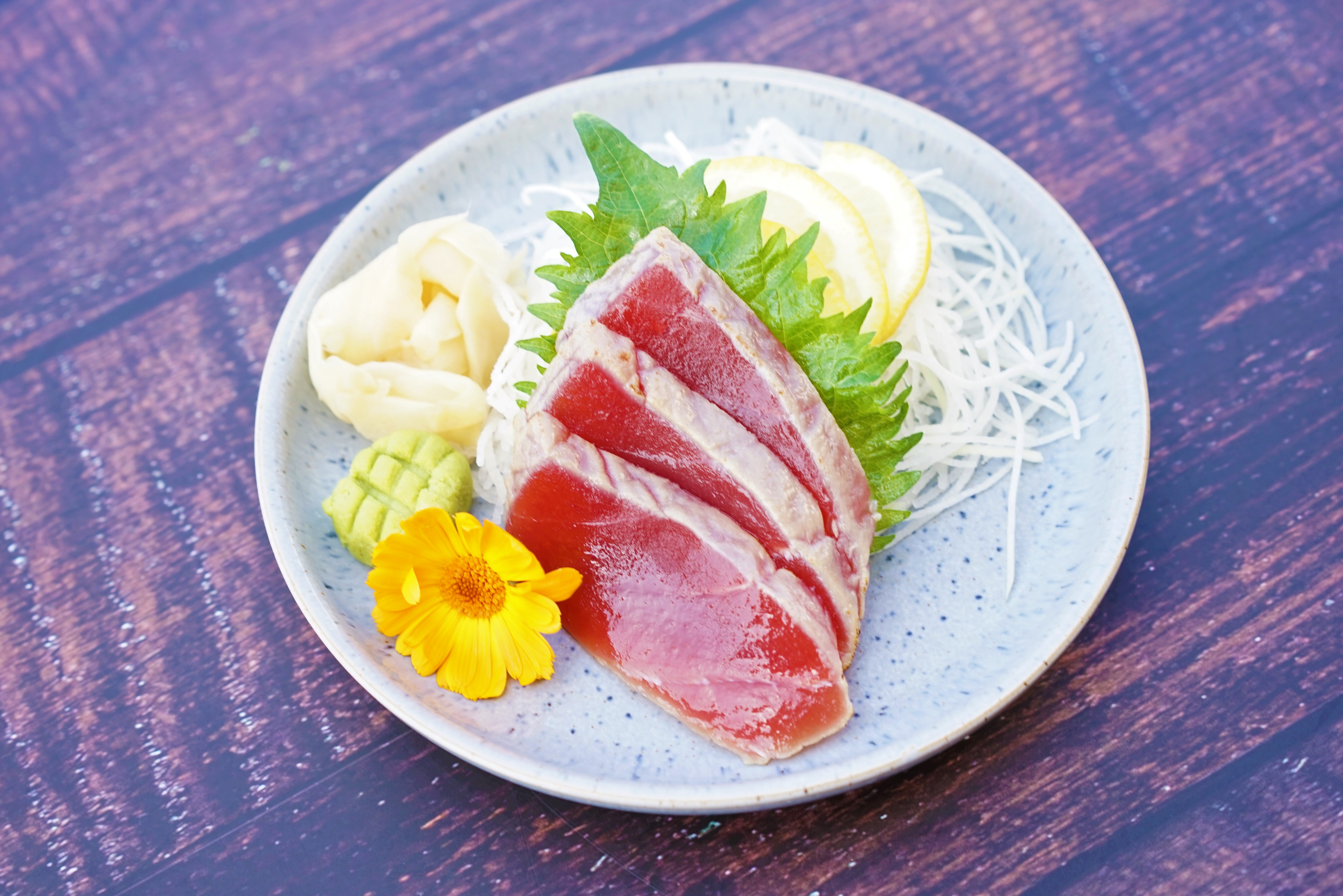 Seared Tuna Tataki Sashimi
