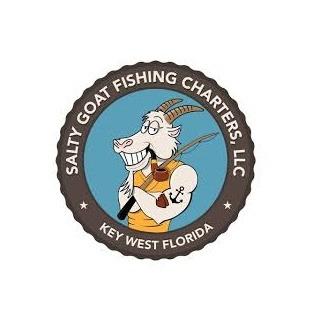 Salty Goat Fishing Logo