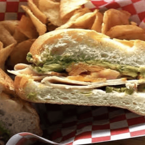 Turkey Avocado Melt Sandwich