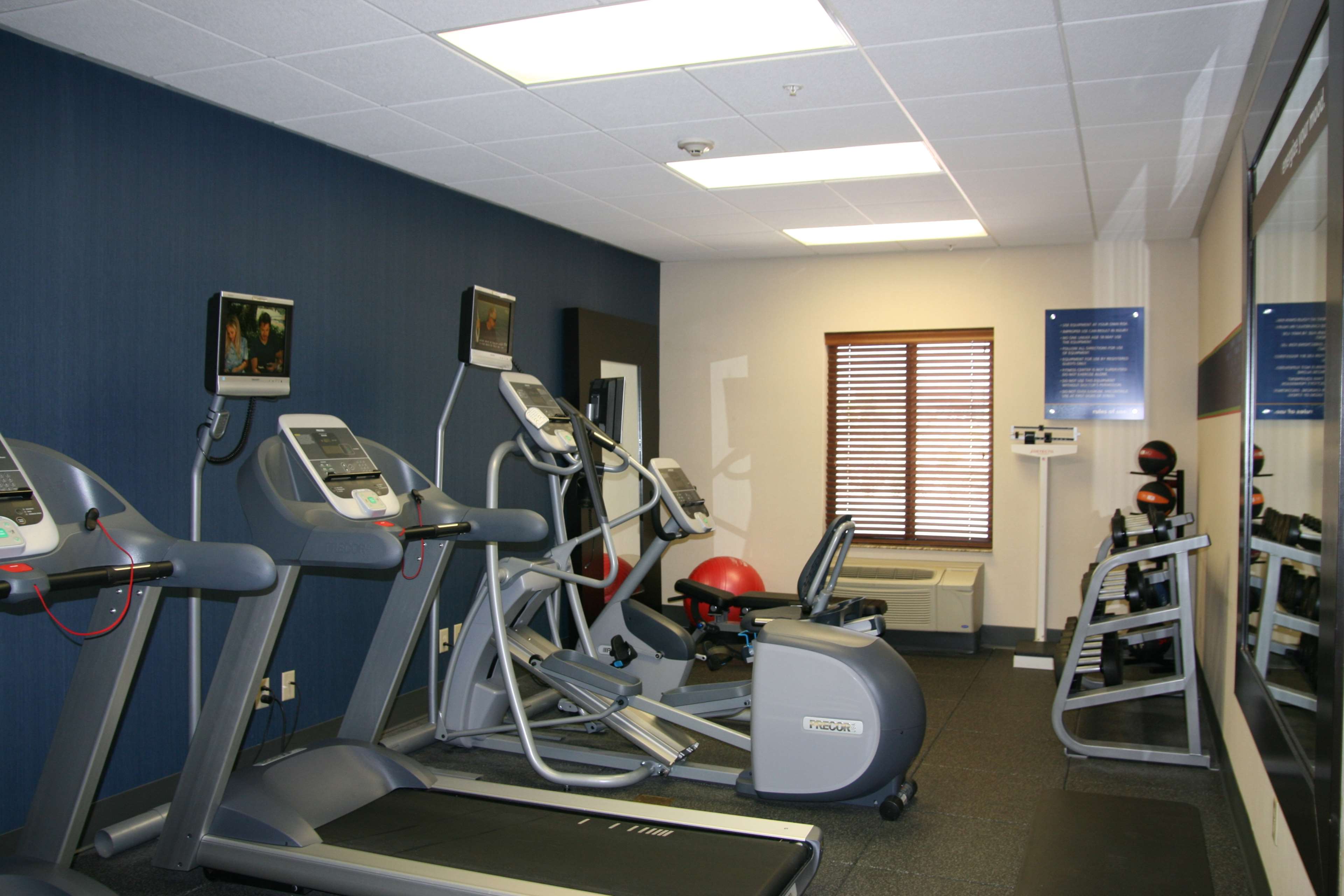 Health club  fitness center  gym