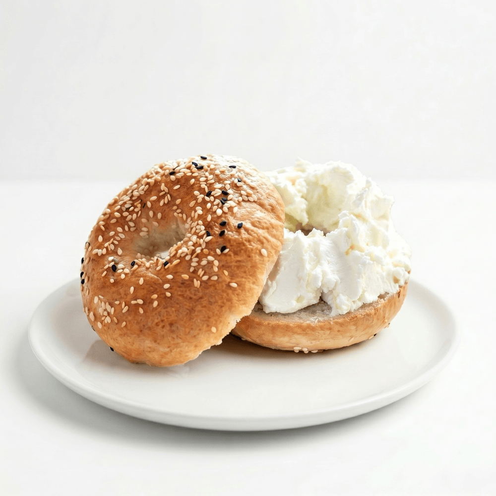 Bagel With Plain Cream Cheese