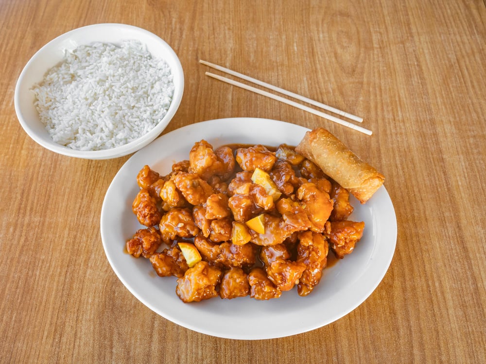L-ORANGE CHICKEN