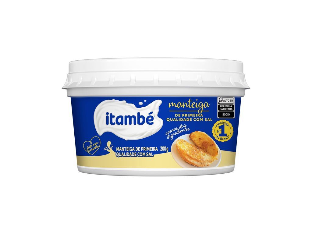 Manteiga Com Sal 200g - Itambe